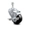 Service Caster 3.5 Inch Hard Rubber Wheel Swivel 3/8 Inch Threaded Stem Caster with Brake SCC SCC-TS20S3514-HRS-TLB-381615 - alternate 3
